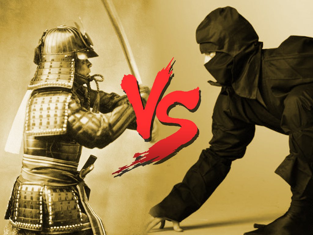ninja vs samurai who would win