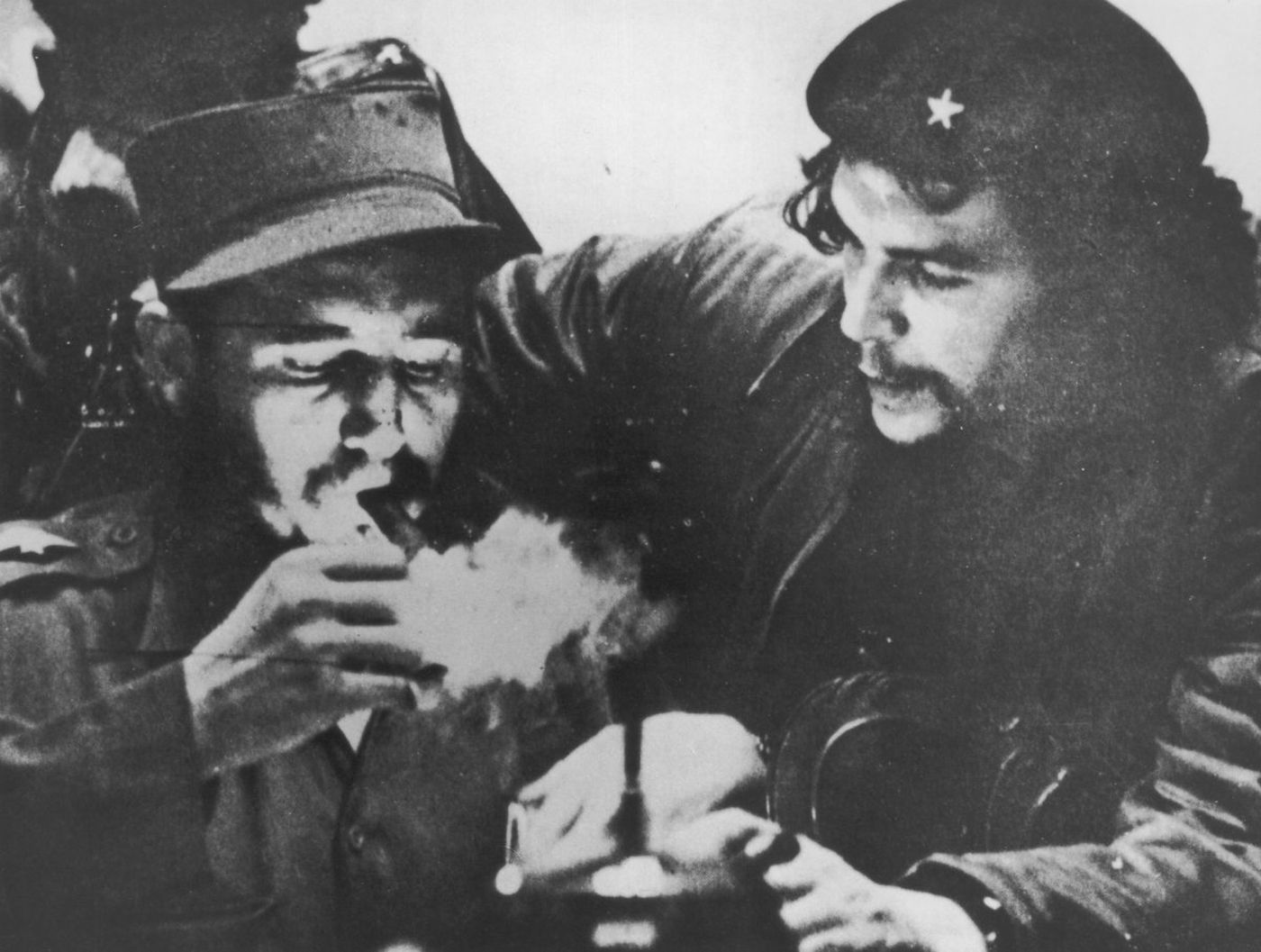 Fidel Castro with Che