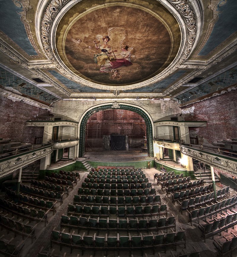 abandoned places The Orpheum Theater Massachusetts USA